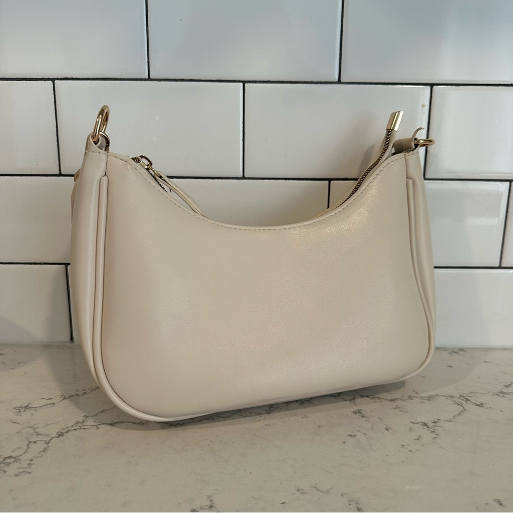 Cream Shoulder Bag